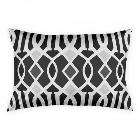 Black N White Ikat Kirkwood Sham