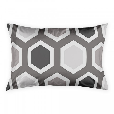Grey Geo Sham
