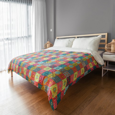 Boho Tile Duvet Cover