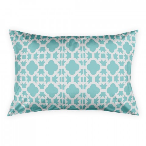 Preppy Blue Tile Sham