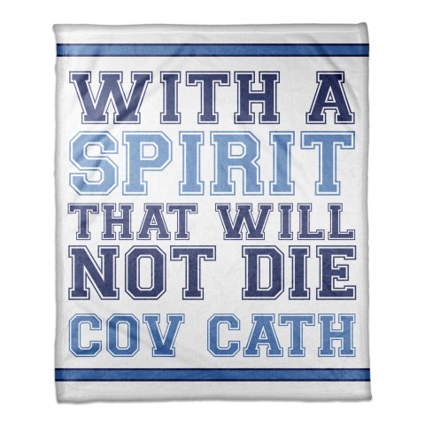Cov Cath Spirit 50x60 Throw Blanket