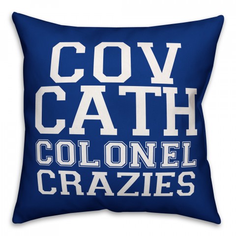 Colonel Crazies 18x18 Throw Pillow