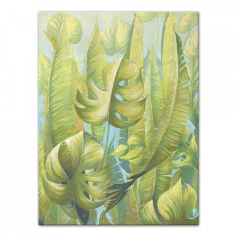 Tropical Palm Foliage 30x40 Canvas