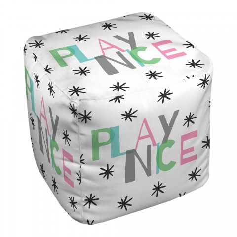 Play Nice 13x13 Ottoman