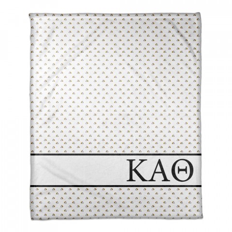 Kappa Alpha Theta Triangle Pattern 50x60 Throw Blanket