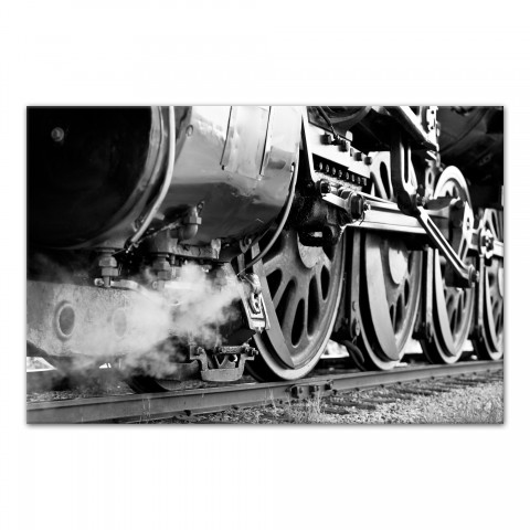 Locomotive 48x32 Canvas