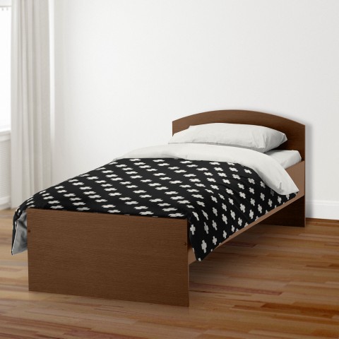 Black Swiss Cross Duvet Cover