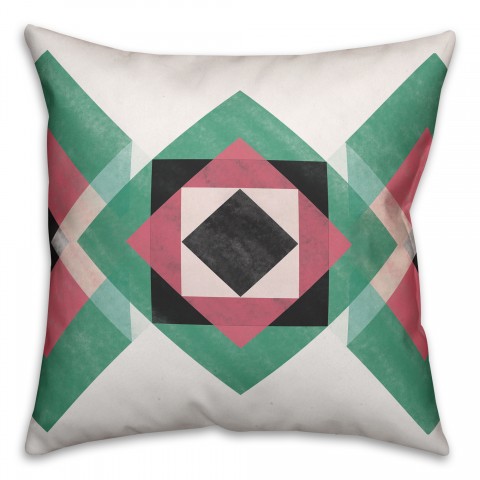 Geometric Southwest Indoor/Outdoor Pillow