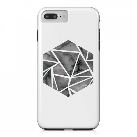 Shattered Hexagon iPhone Case