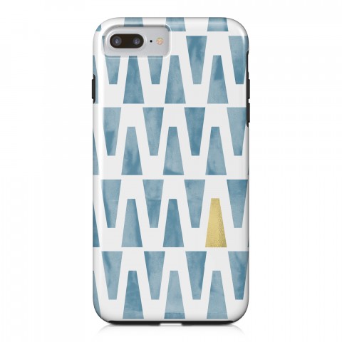 Watercolor Triangles iPhone Case