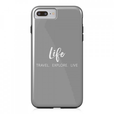 Lattes & Lipstick iPhone Case