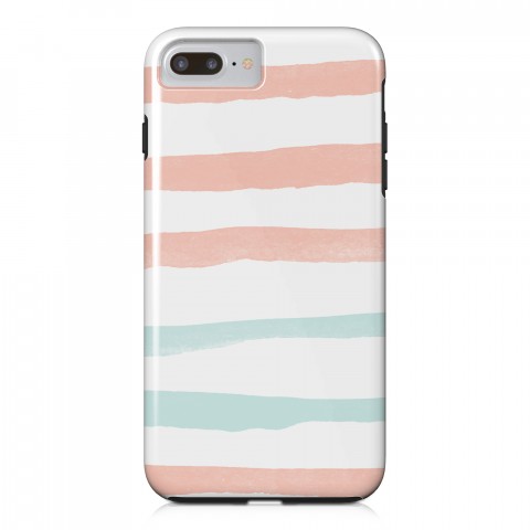 Watercolor Stripes iPhone Case