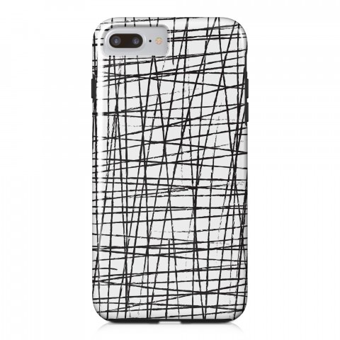 Charcoal Drizzle iPhone Case
