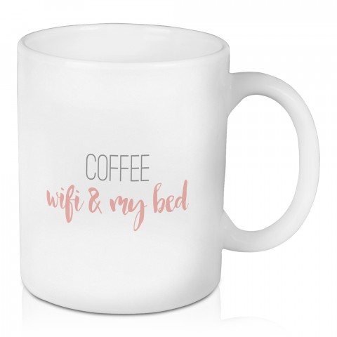 Coffee Wifi & My Bed Drinkware Collection