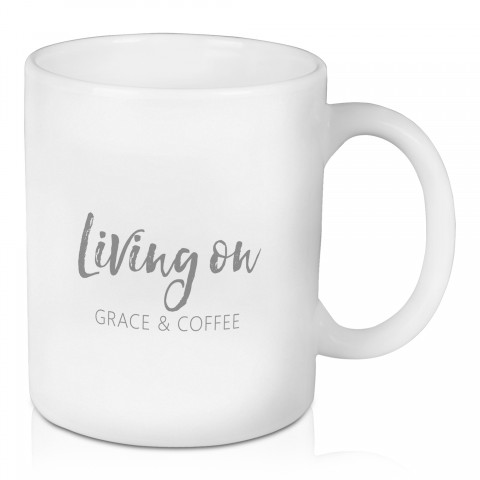 Living On Grace and Coffee Drinkware Collection
