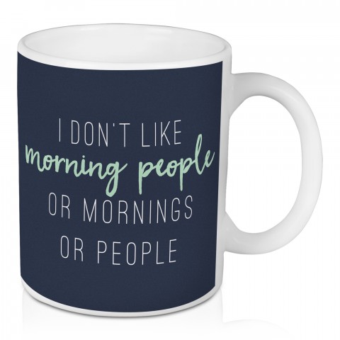 No Morning People, Mornings or People Drinkware Collection