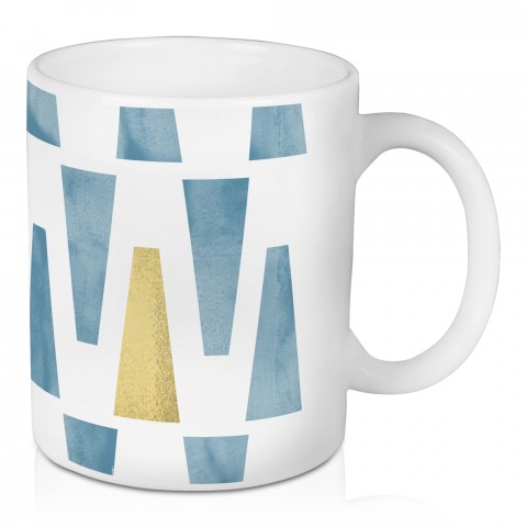 Watercolor Triangles Drinkware Collection