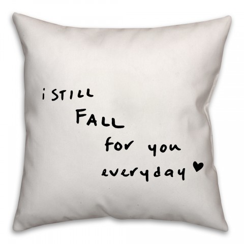 Fall Everyday 18x18 Throw Pillow