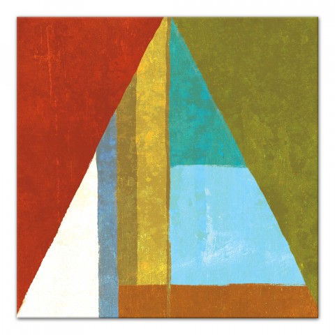 Colorful Triangle Wall Art
