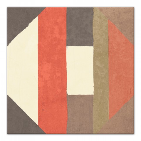 Pink Geometric Wall Art