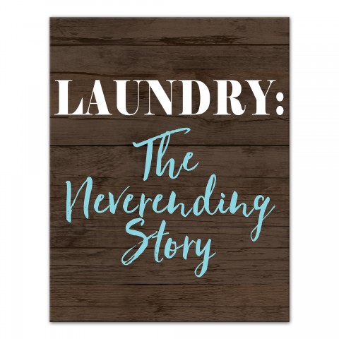 Laundry: The Never-ending Story Wall Art
