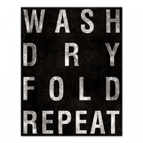 The Laundry Process Wall Art