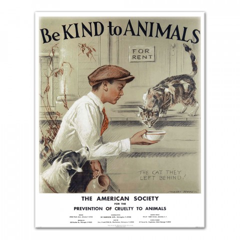 Be Kind to Animals Scene I Wall Art