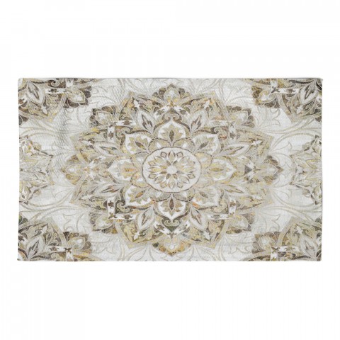 Decorative Ornamental Medallion Area Rug