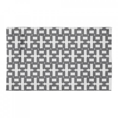Gray Geometric Rug Area Rug