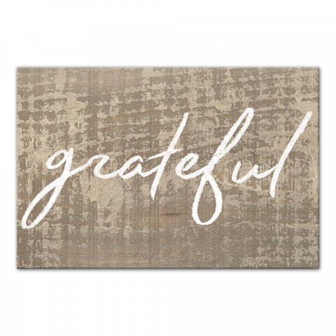 Grateful 12x18 Canvas Wall Art