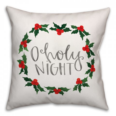 Oh Holy Night Pillow