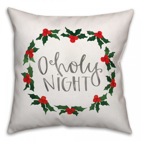 Oh Holy Night Pillow