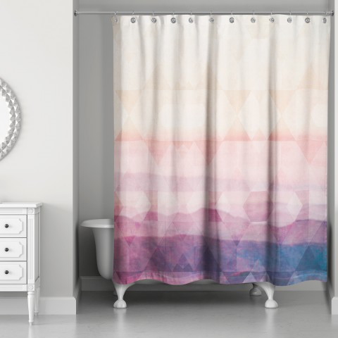 Veronica Valencia 71x74 Shower Curtain