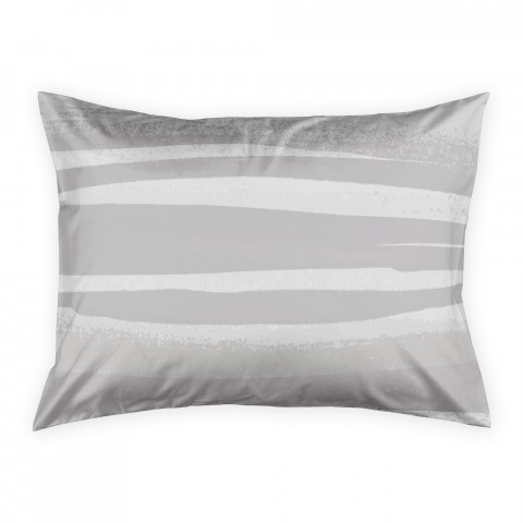 Gray Abstract Lines Sham