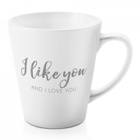 I Like & Love You Ceramic Mug