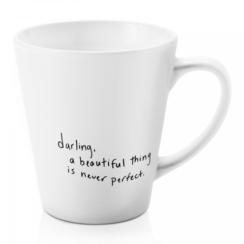 Beautiful Isn't Perfect Ceramic Mug