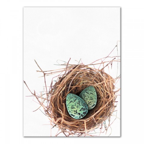 Designs Direct Creative Group Speckled Eggs in Nest Wall Art