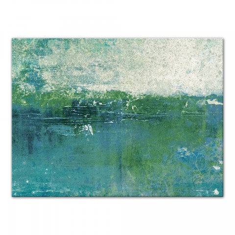 Designs Direct Creative Group Blue Green Coastal Abstract Wall Art