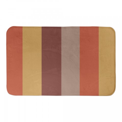 Fall Stripes 34x21 Bath Mat