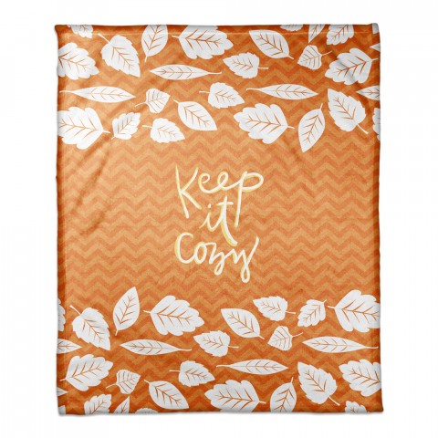 Keep it Cozy 50x60 Coral Fleece Blanket