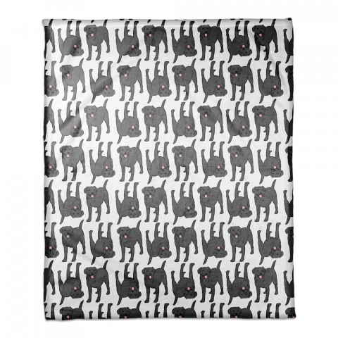 All the Black Labs Throw