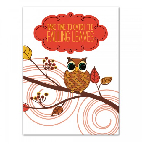 Friendly Fall Reminder Wall Art