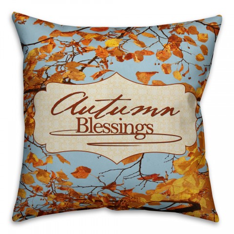 Autumn Blessings Pillow