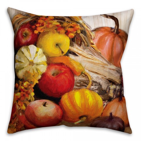Fall Cornucopia Pillow