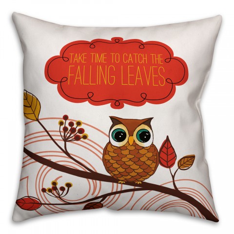 Friendly Fall Reminder Pillow