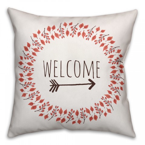 Fall Welcome Pillow