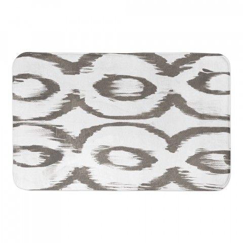 Taupe Cat Eye 34x21 Bath Mat