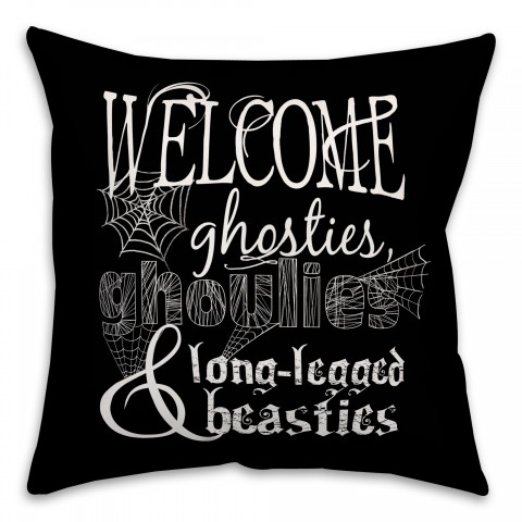 A Monster Welcome Pillow
