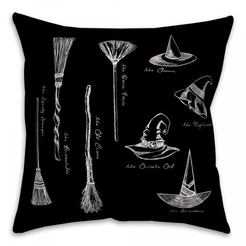 Witch Accessories Pillow