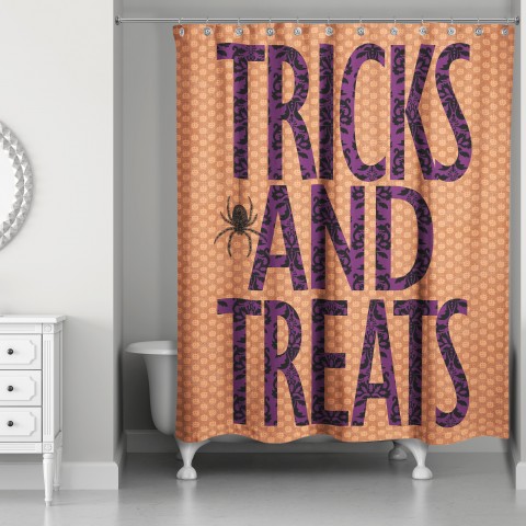 Tricks and Treats 71x74 Shower Curtain